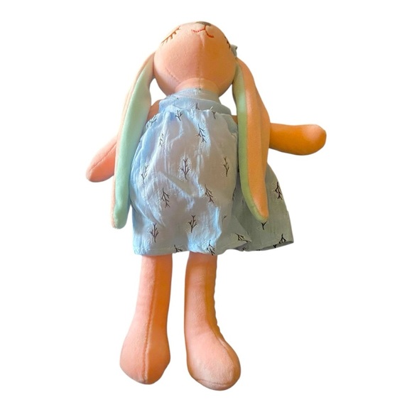 NWOT-PLUSH BUNNY WITH LONG EARS - Picture 3 of 4